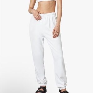 NIA Women's White Lounge Pants